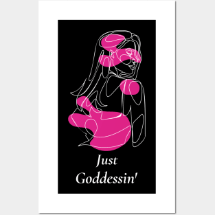 Just Goddessin' | Selflove Posters and Art